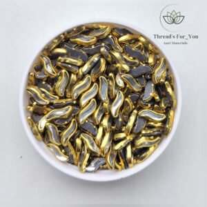 S Shape - White Stone