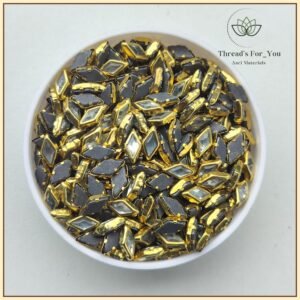 Diamond  Shape - White Stone