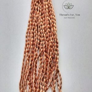 4mm Copper Wheat Bead
