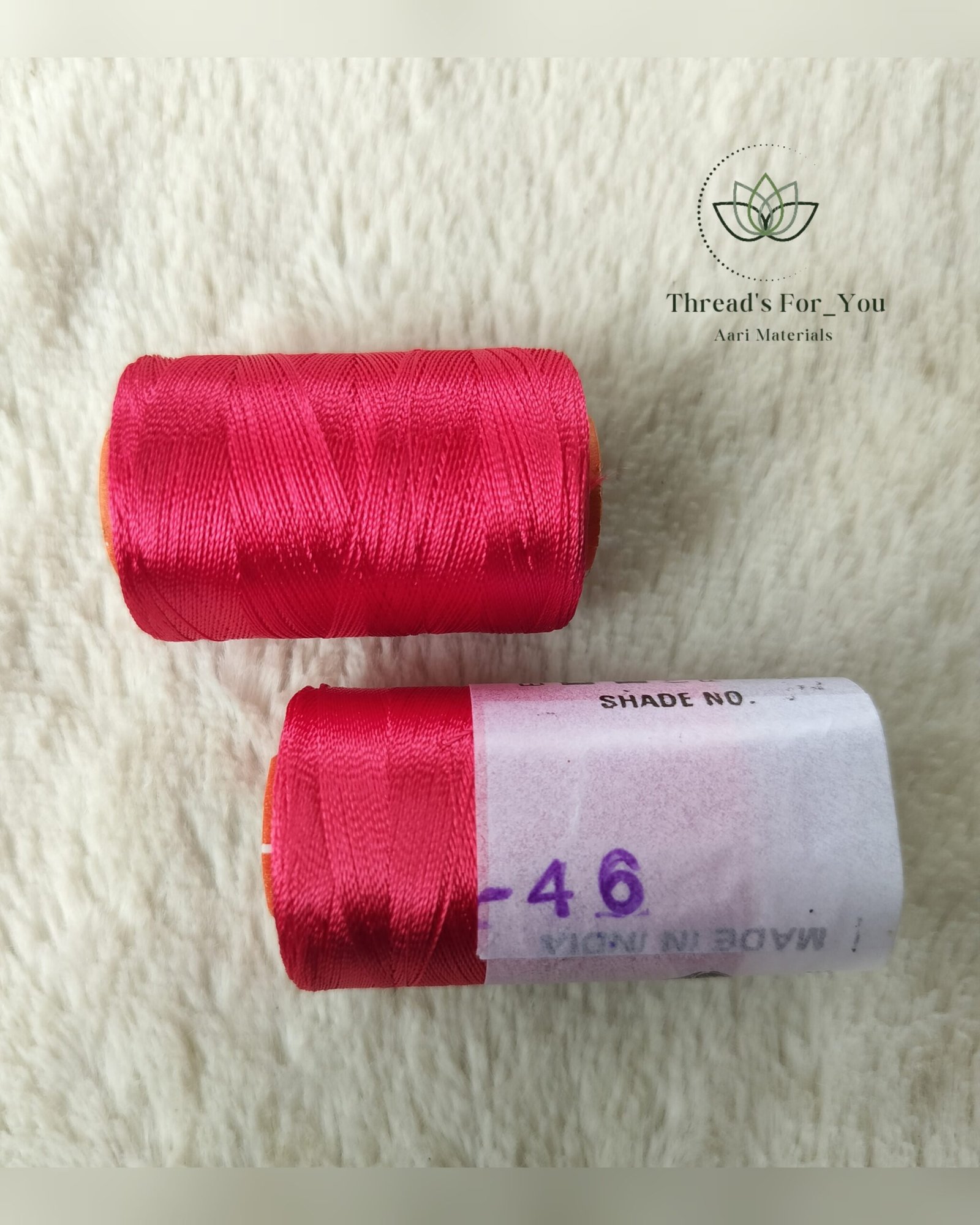 Double Bell Silk Thread - Shade No 46