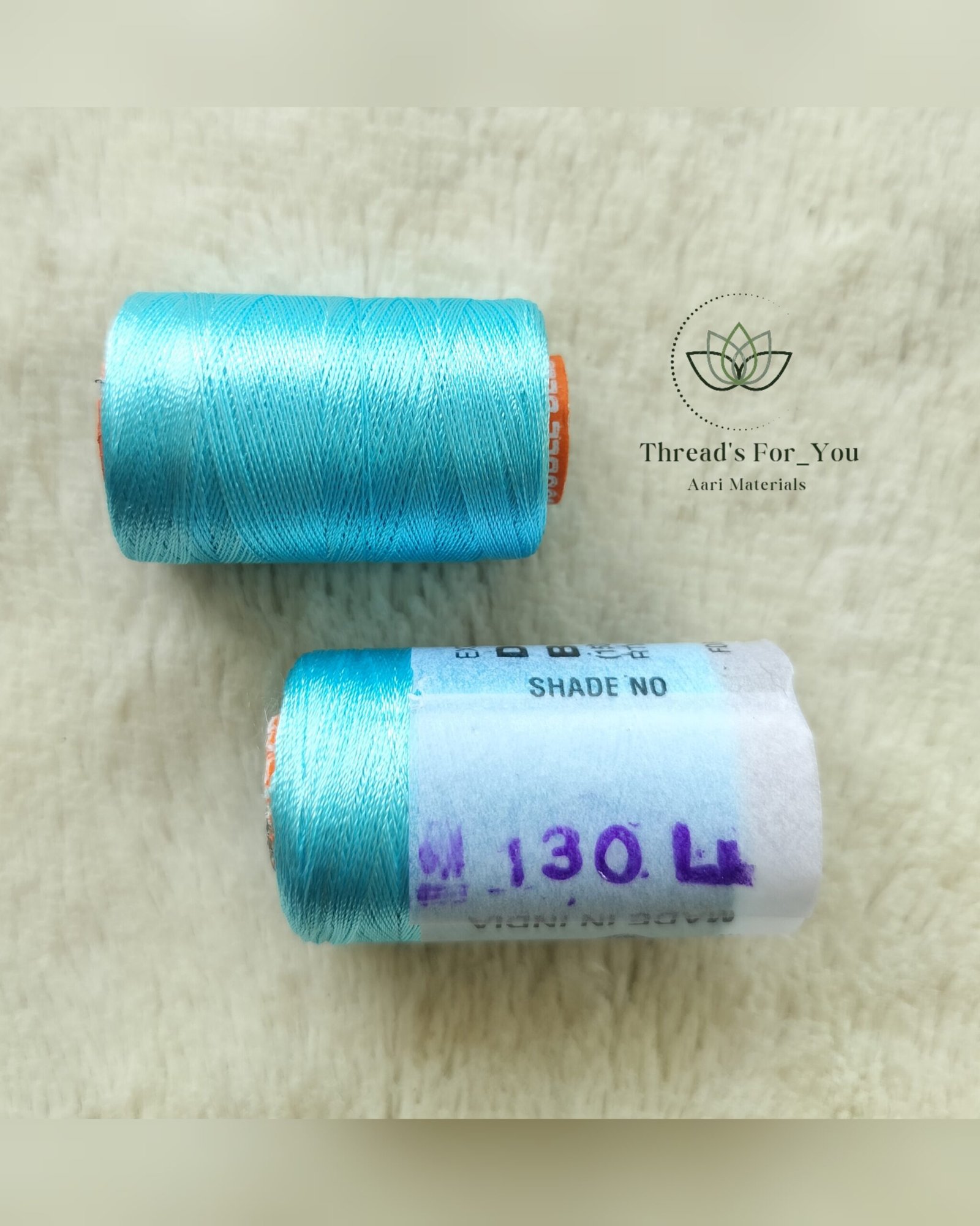 Double Bell Silk Thread - Shade No 130L
