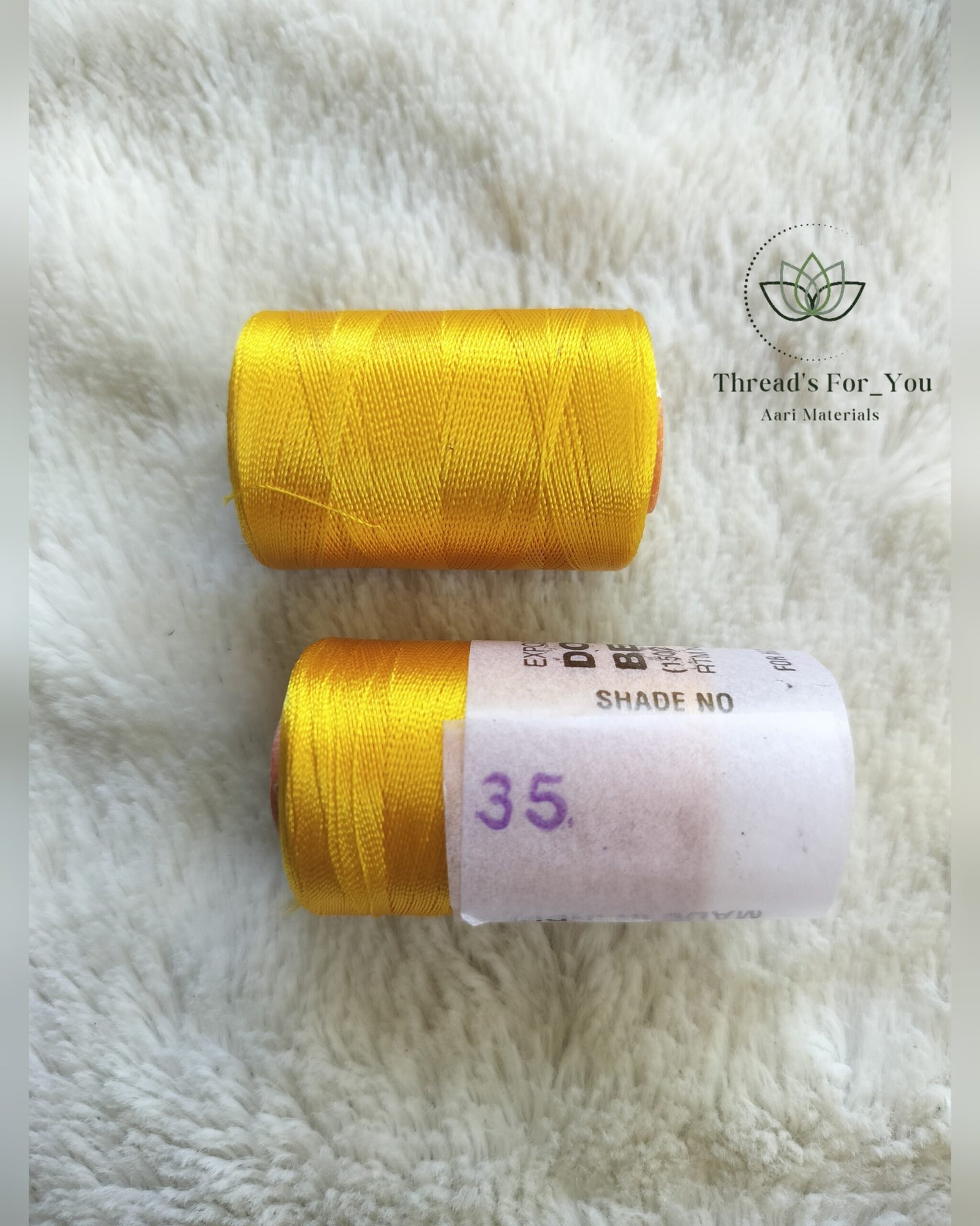 Double Bell Silk Thread - Shade No 35