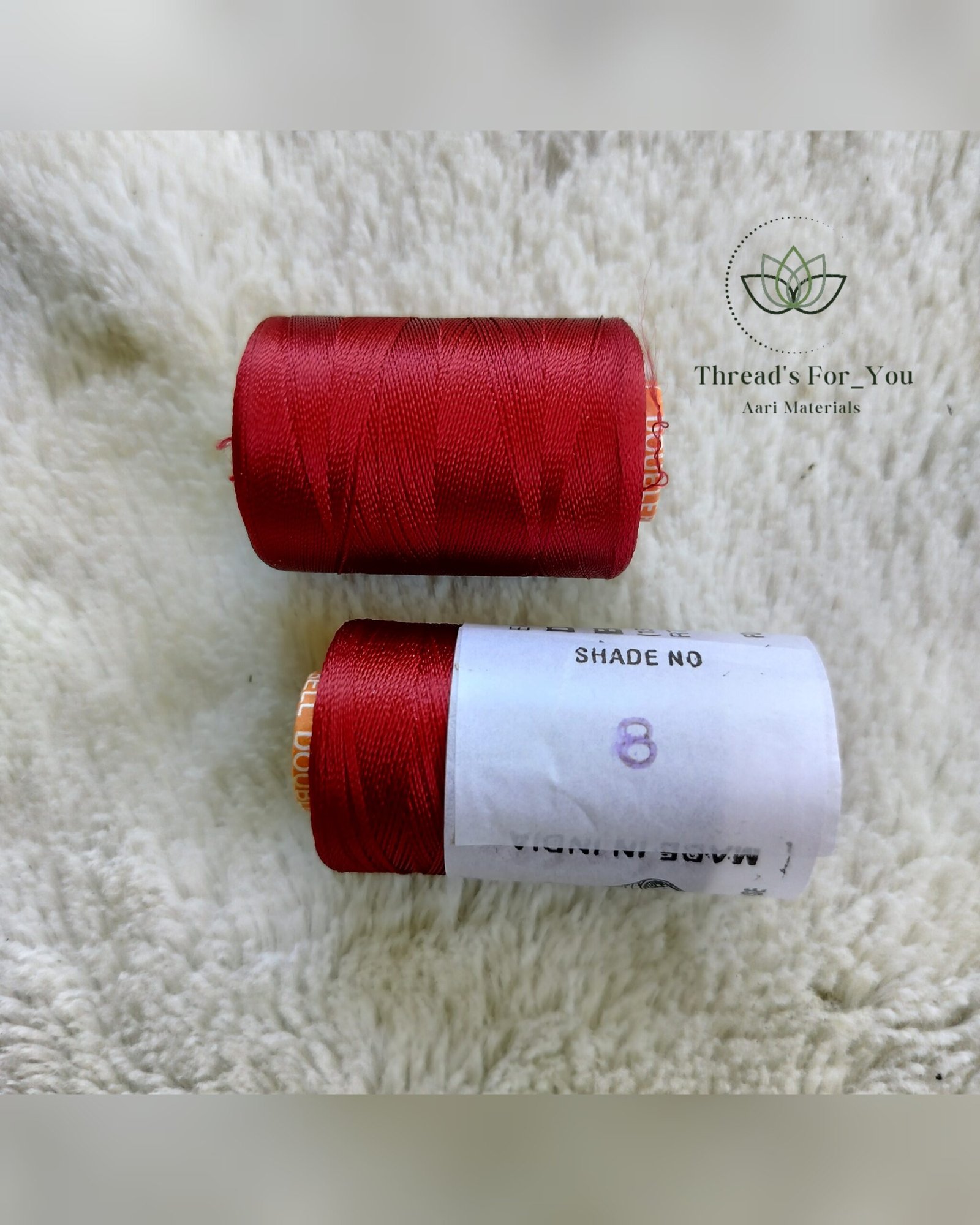 Double Bell Silk Thread - Shade No 8