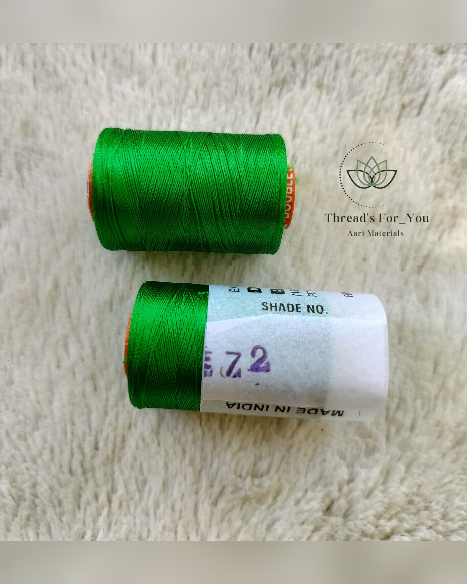 Double Bell Silk Thread - Shade No 72