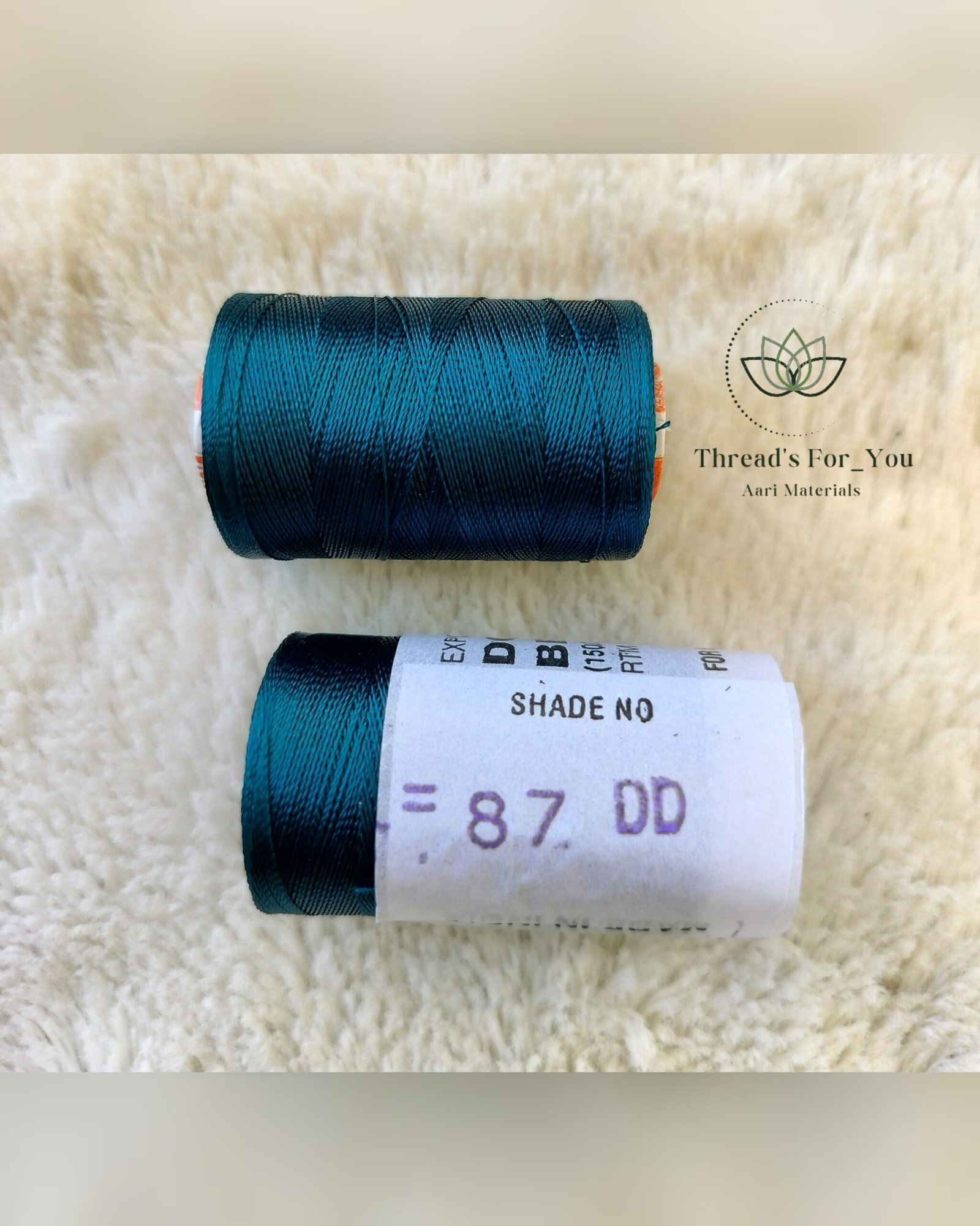 Double Bell Silk Thread - Shade No 87DD