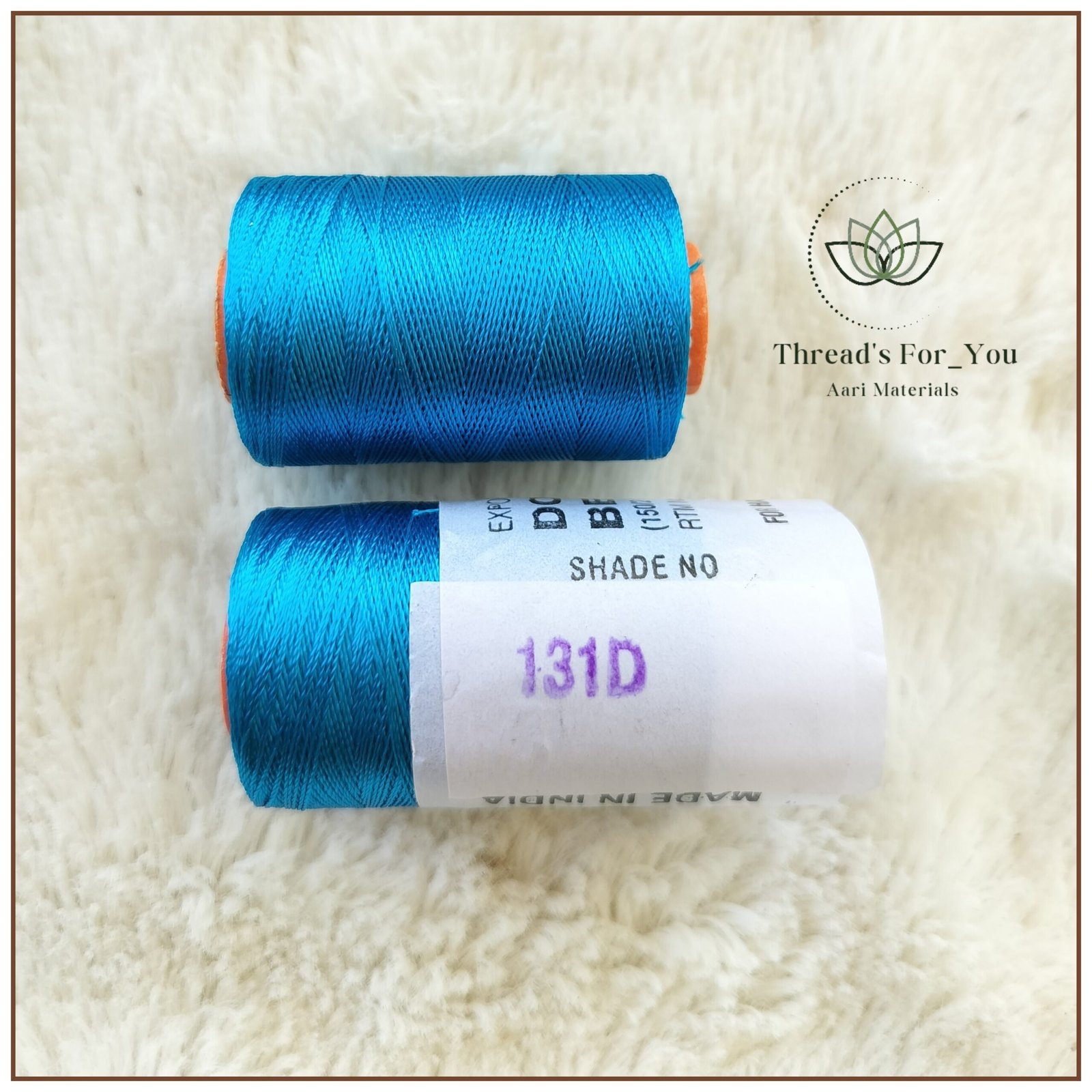 Double Bell Silk Thread - Shade No 131D