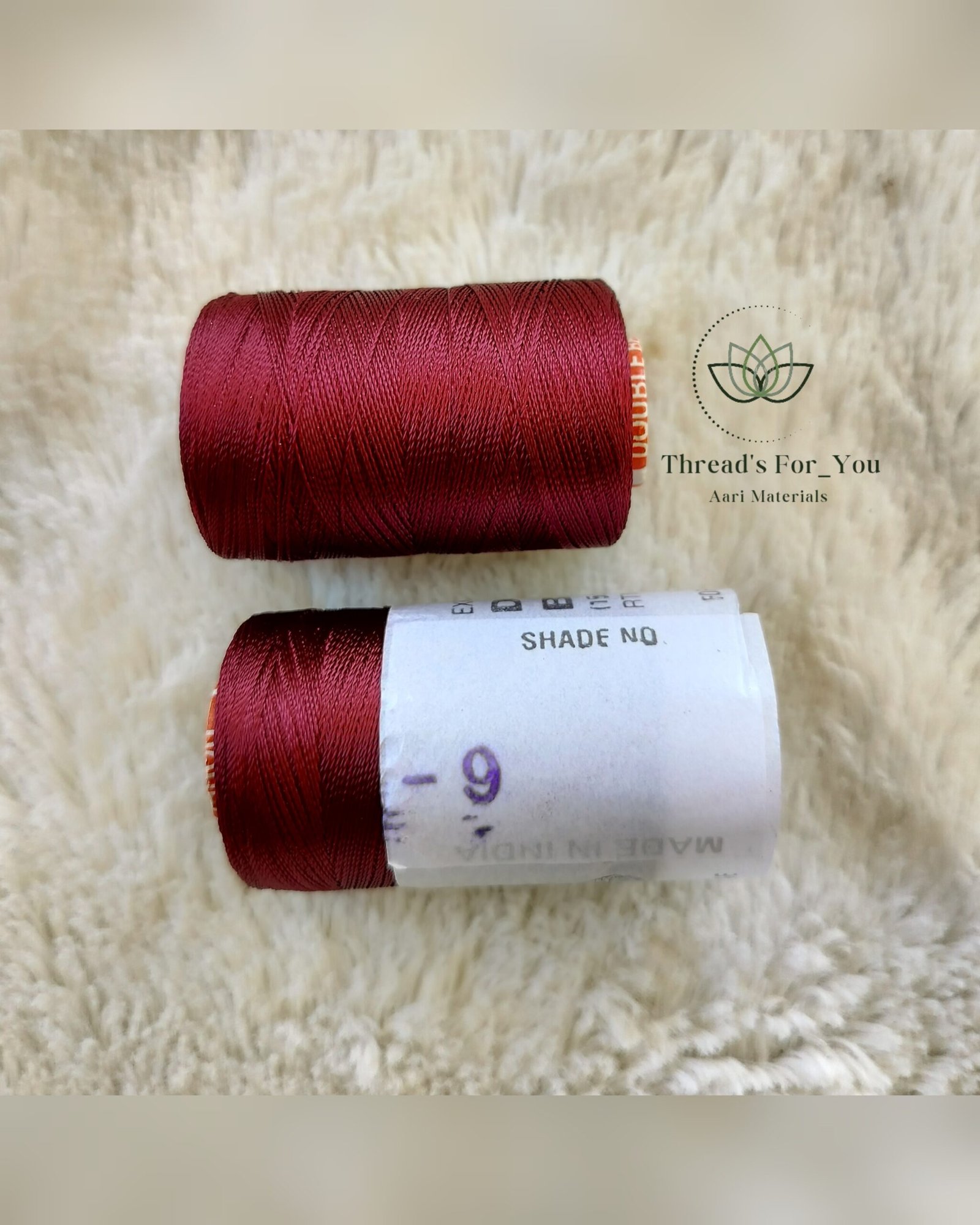 Double Bell Silk Thread - Shade No 9
