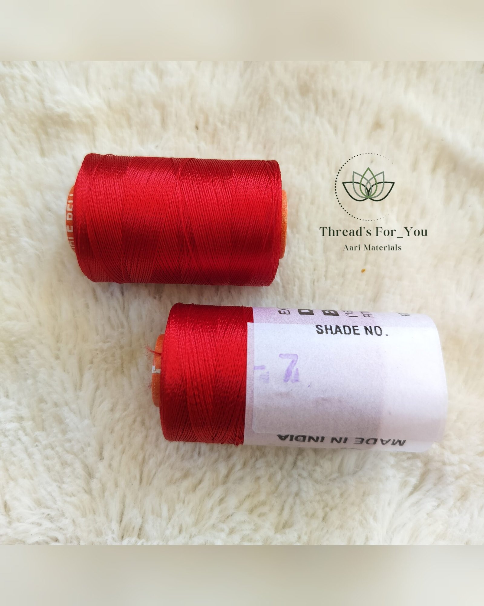 Double Bell Silk Thread - Shade No 7