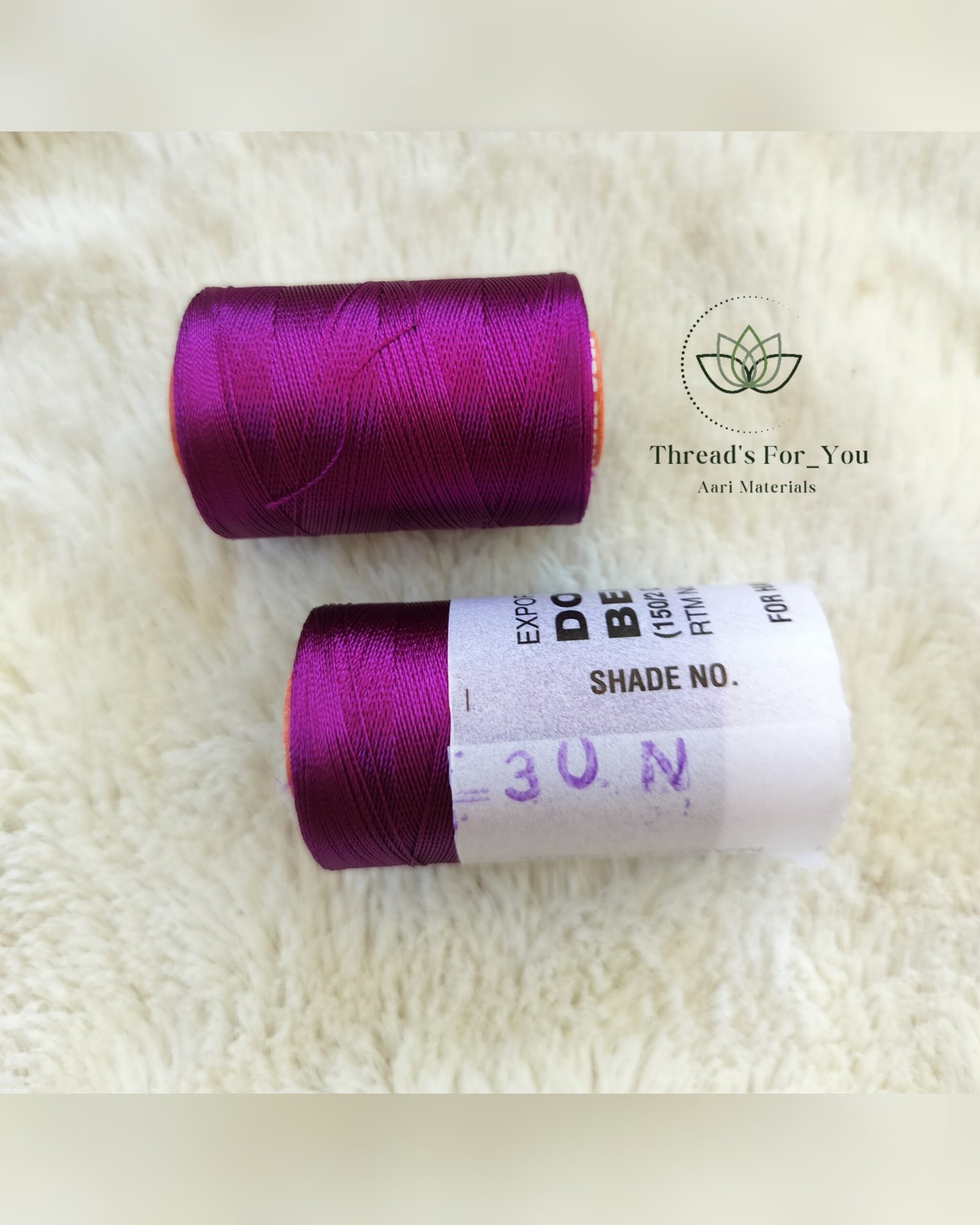 Double Bell Silk Thread - Shade No 30N