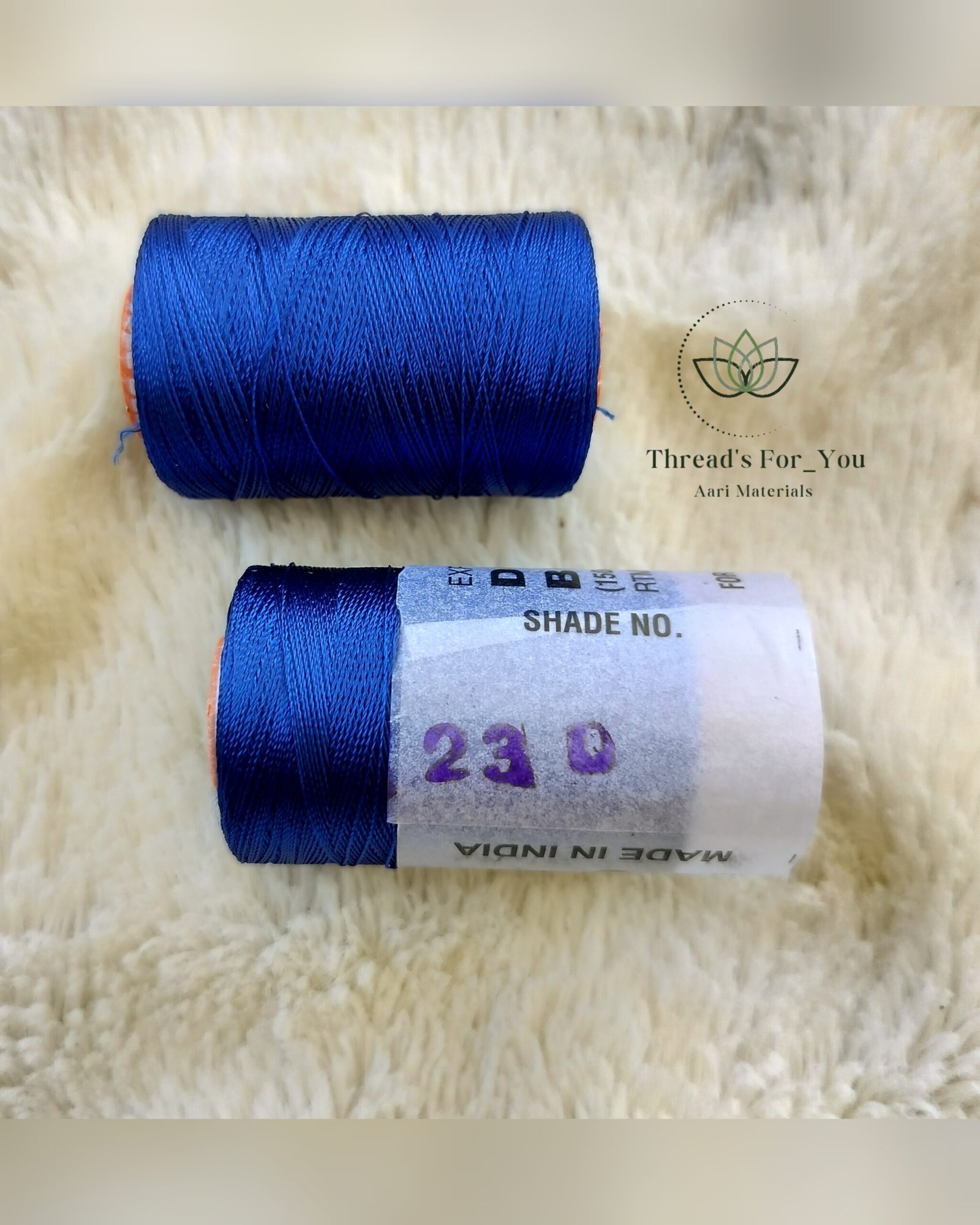 Double Bell Silk Thread - Shade No 23D