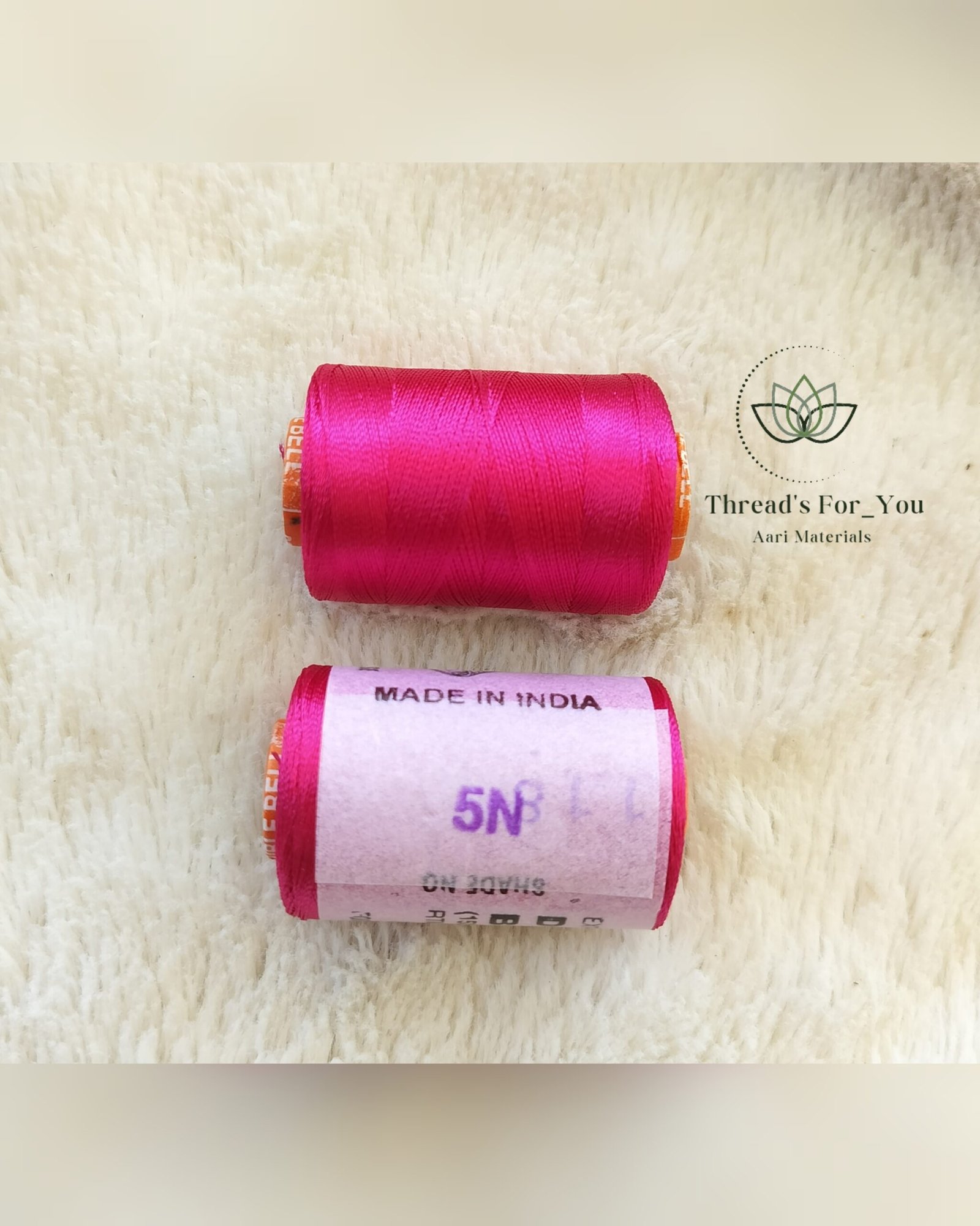 Double Bell Silk Thread - Shade No 5N