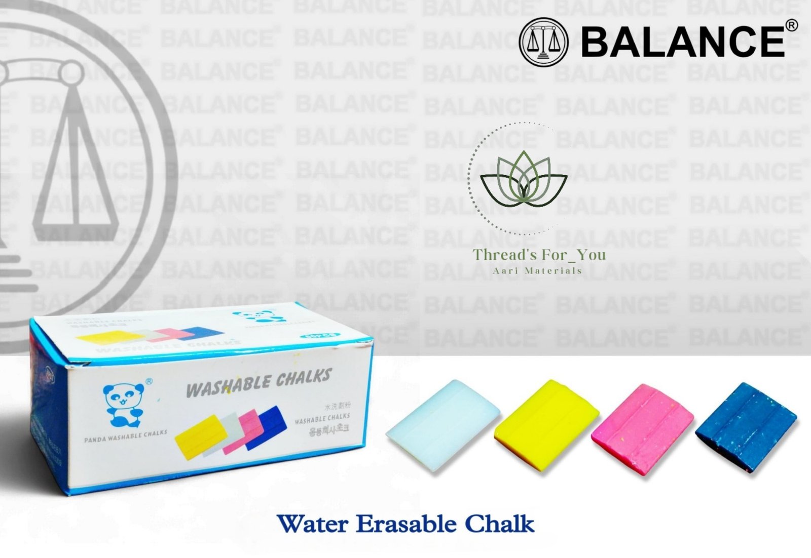 Water Erasable Chalk
