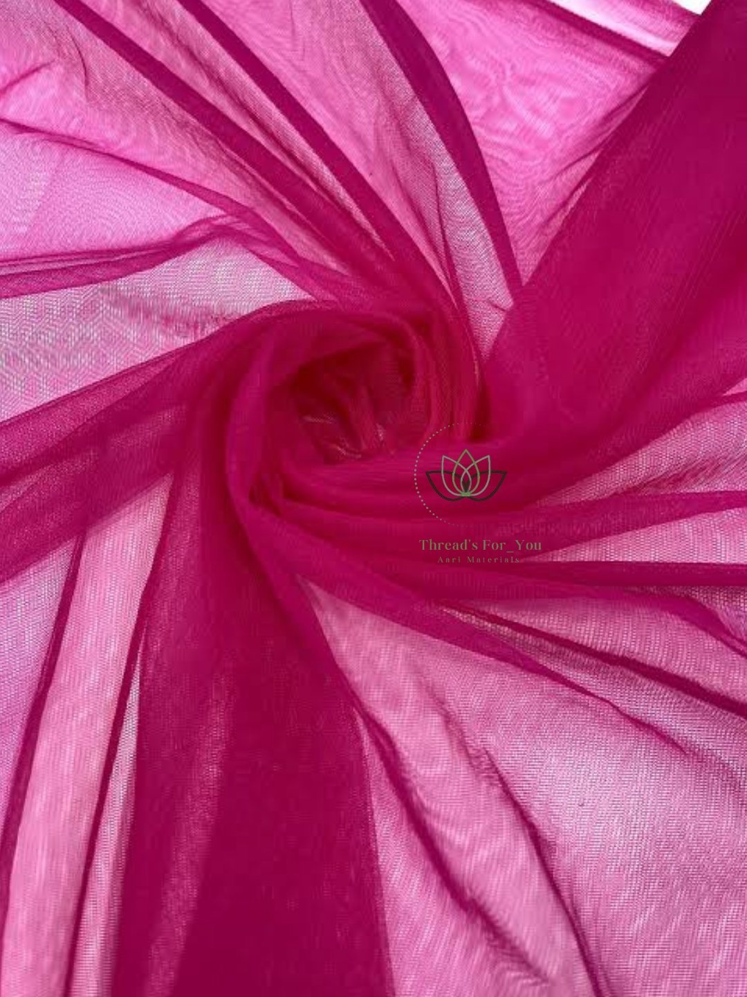 Net Cloth - Rani Pink