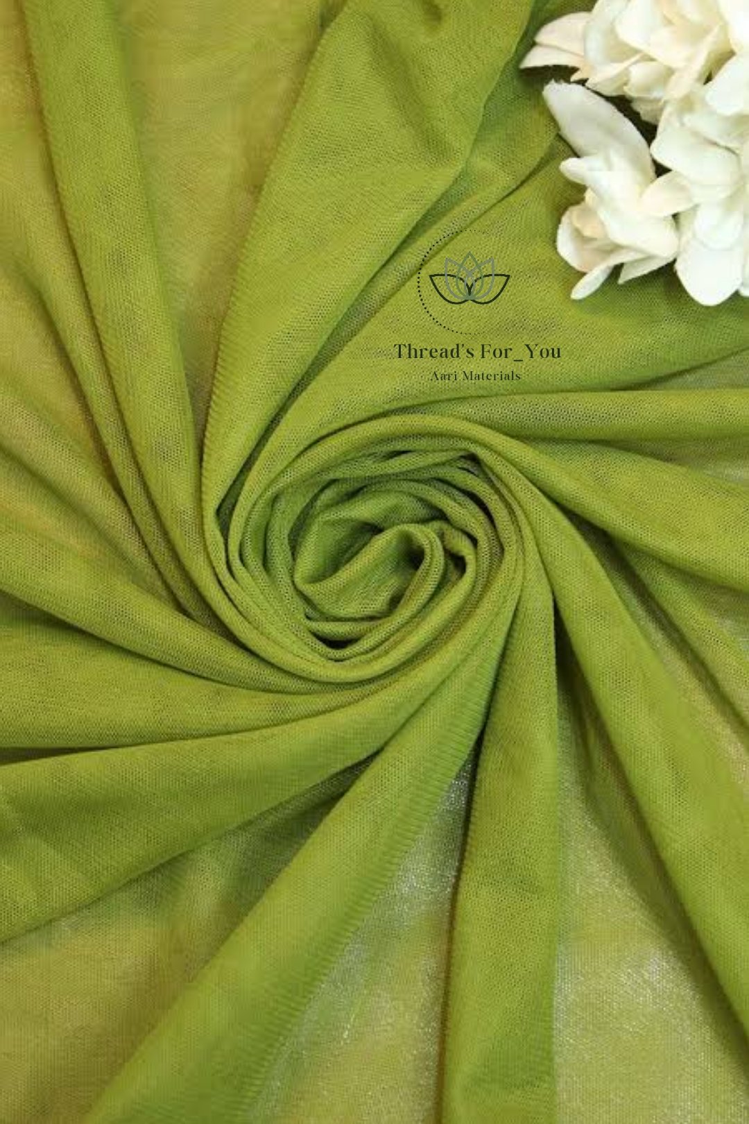 Net Cloth - Olive Green