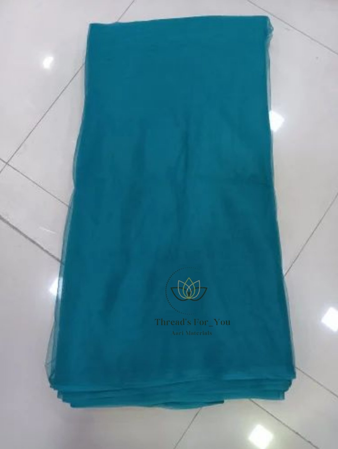 Net Cloth - Teal Blue