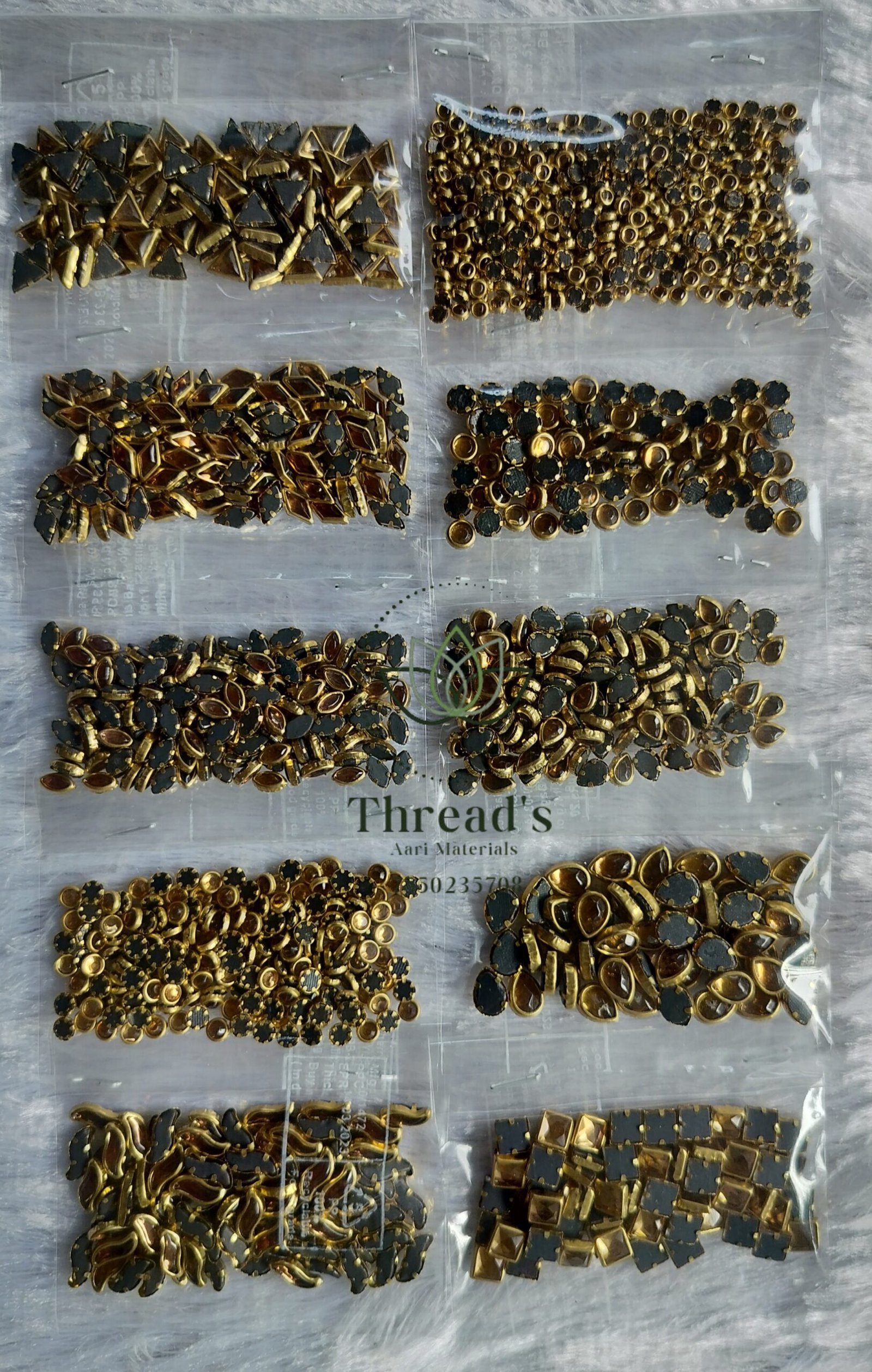 Fitting Stone Combo - Gold