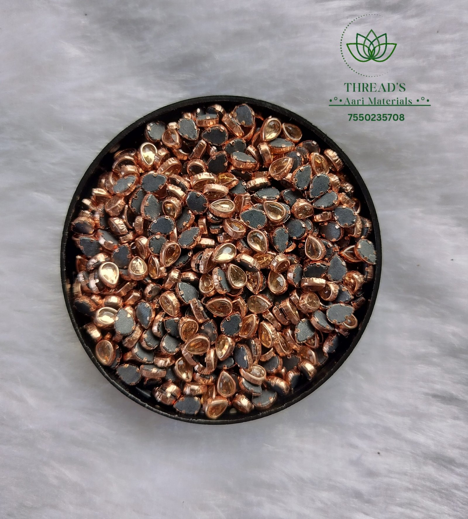 Drop Shape - Copper Stone