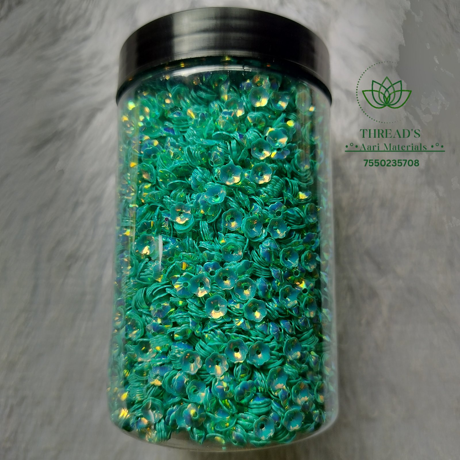 Turquoise Green-Flower Type 2