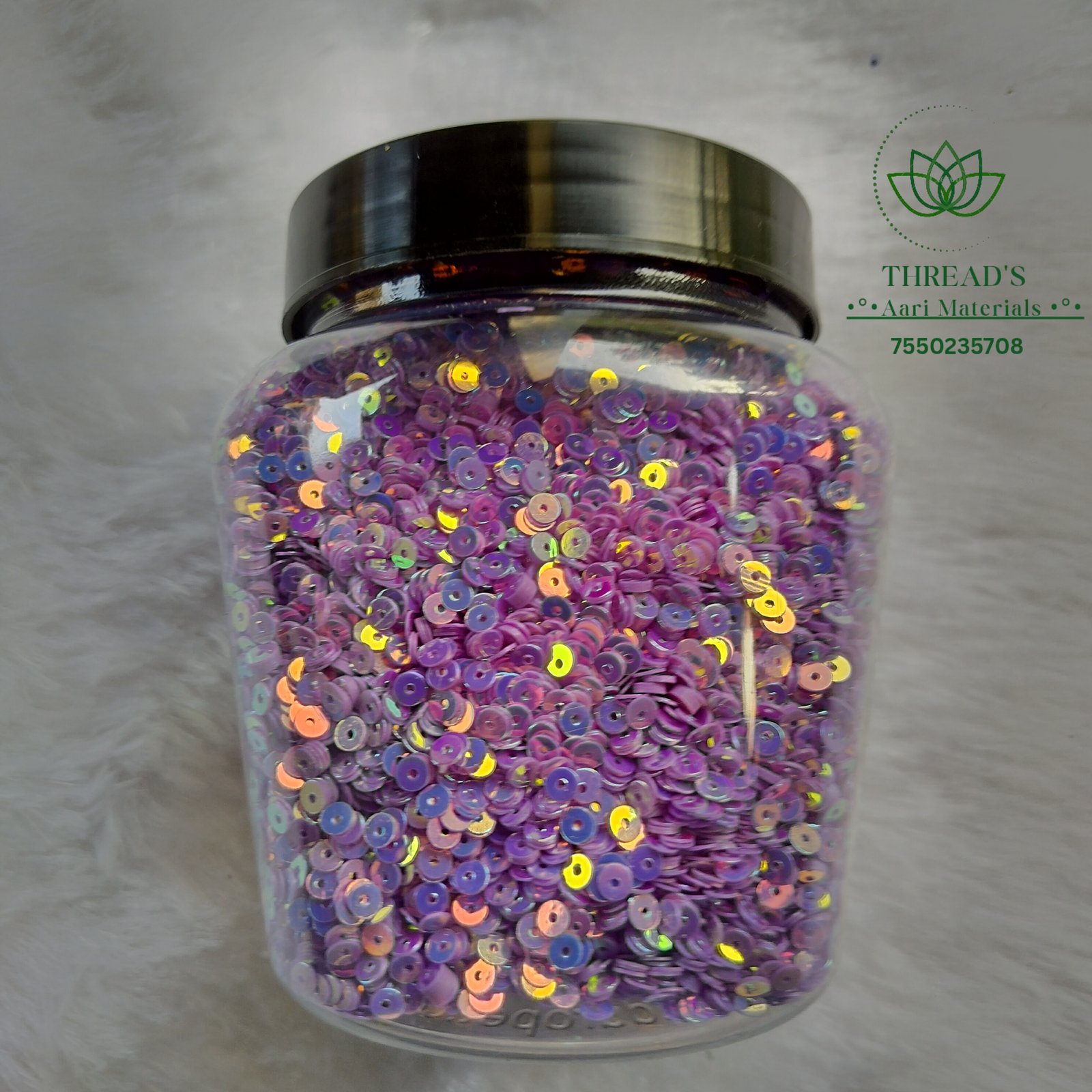 Lavender- 4mm Sequence