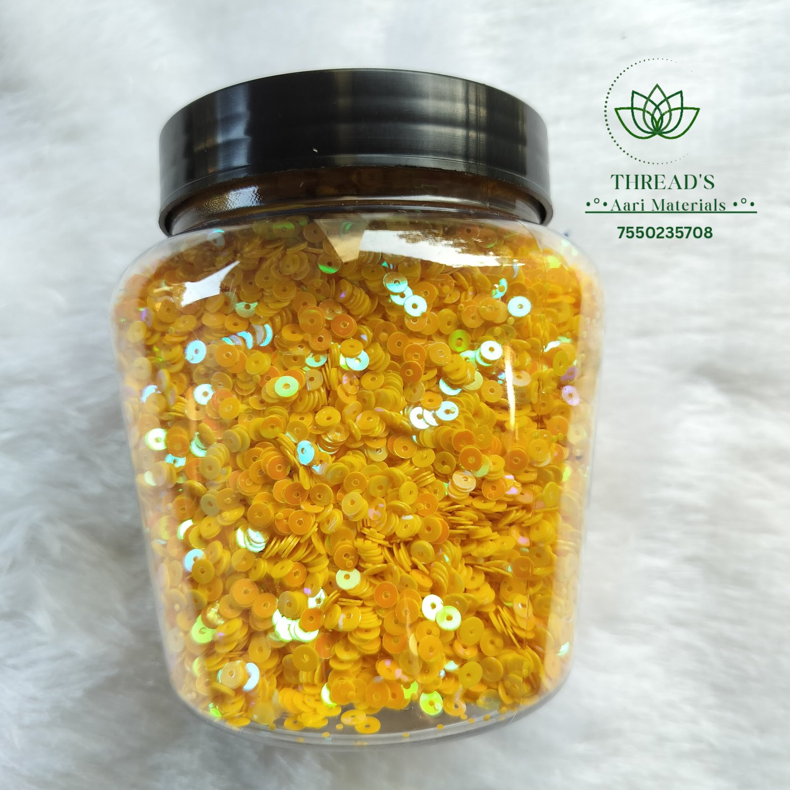 Yellow- 4mm Sequence