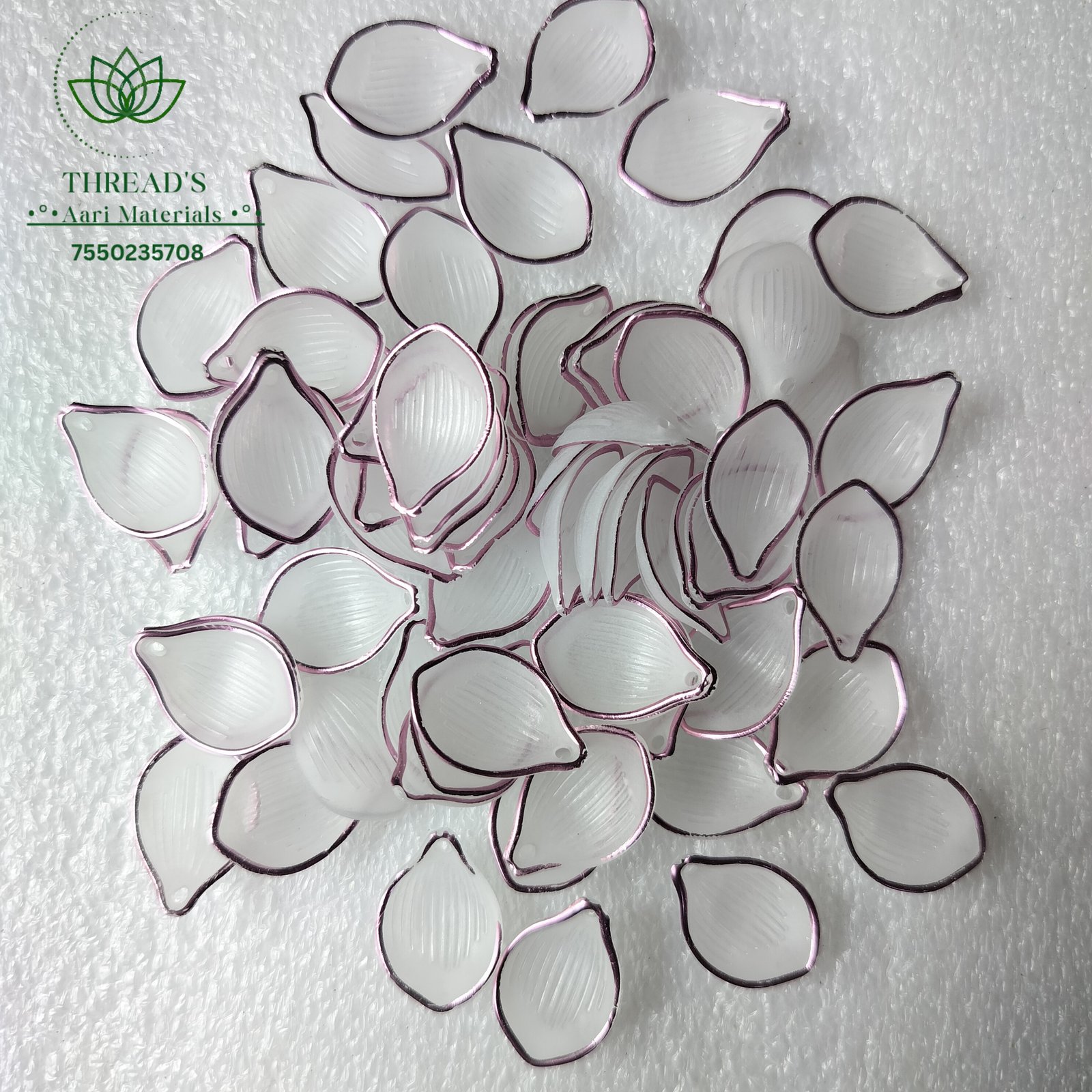 Light Pink outline Petals