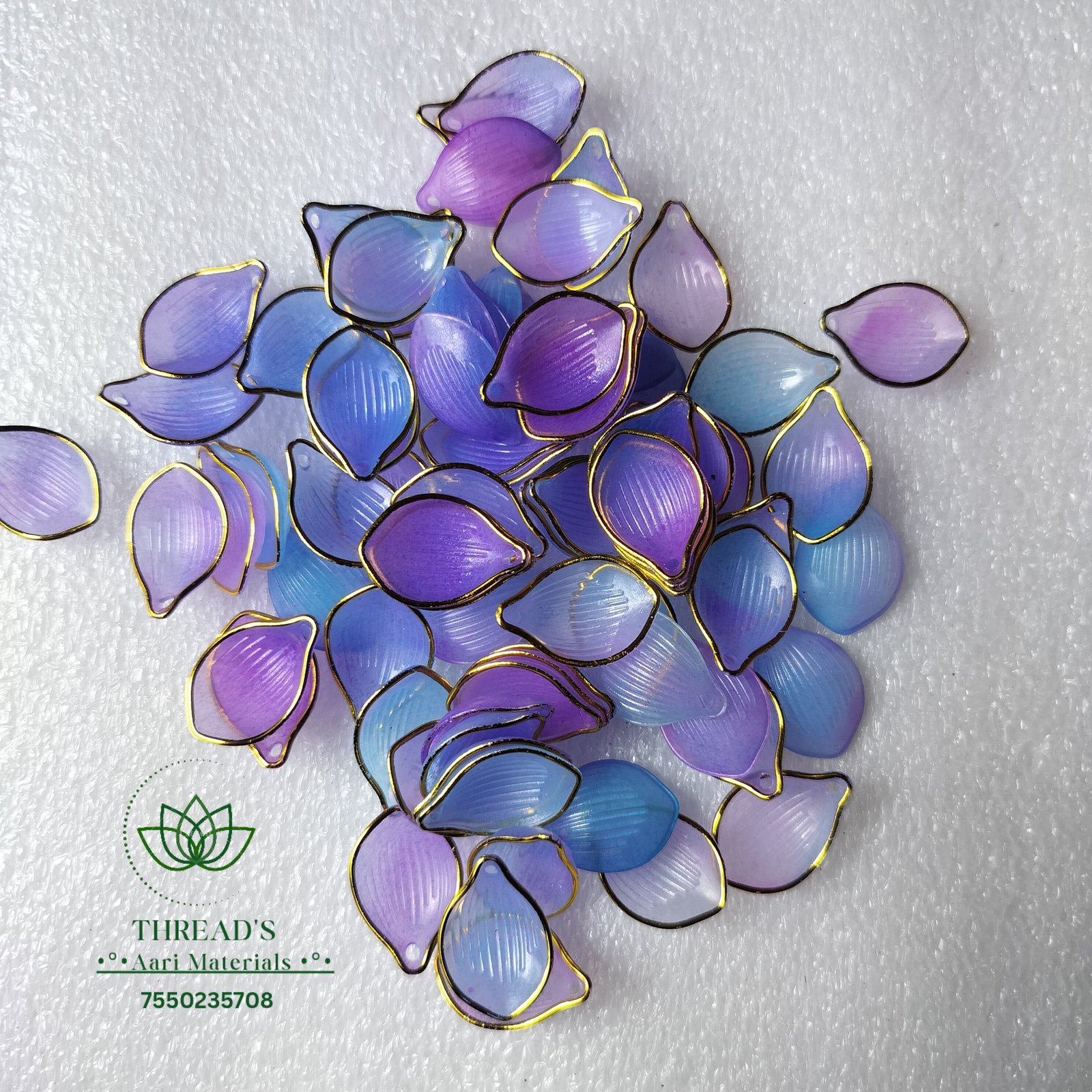 Lavender with Skyblue petals