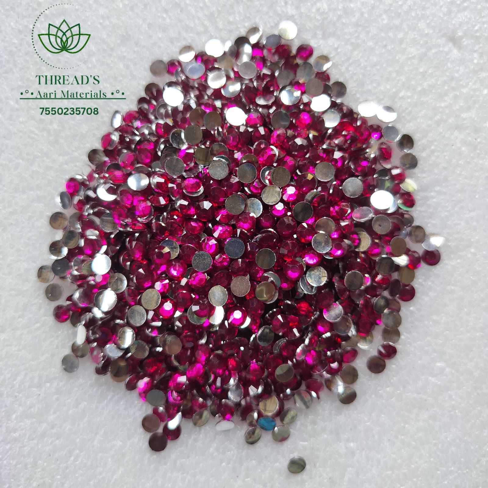 Rani Pink - Round Shape Stone